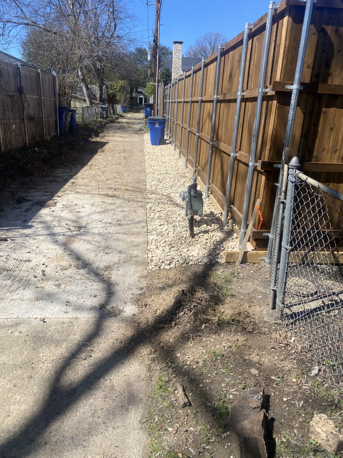 Sprinkler system installation